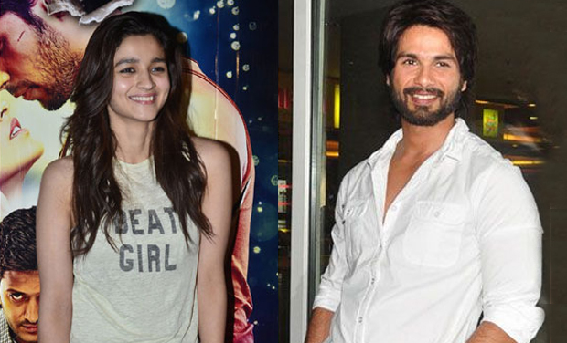 Alia Bhatt and Shahid Kapoor Alia Bhatt and Shahid Kapoor